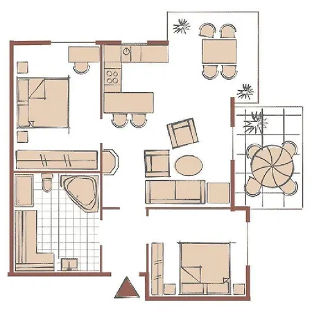Strandpark Großenbrode, Haus Seedüne, 2 *